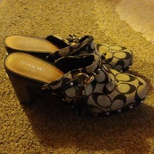 Coach clogs